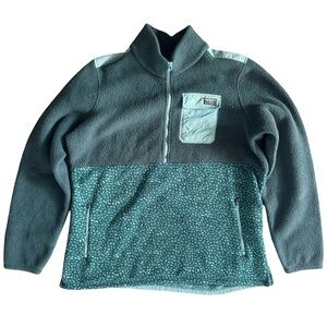 LL Bean Women’s Fleece Snap Pullover – Size XL